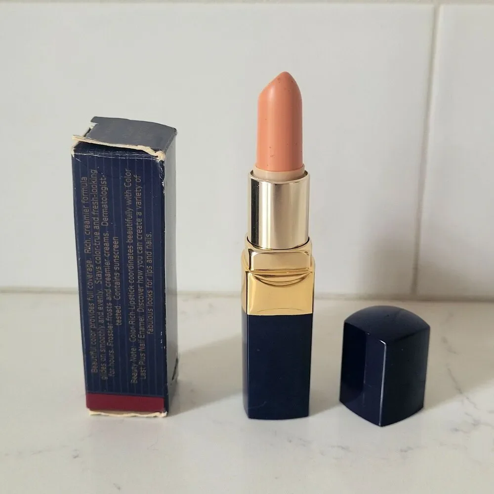 AVON Color Rich Lipstick Instant Mocha Disc Retired Vintage 1993 NEW w BOX